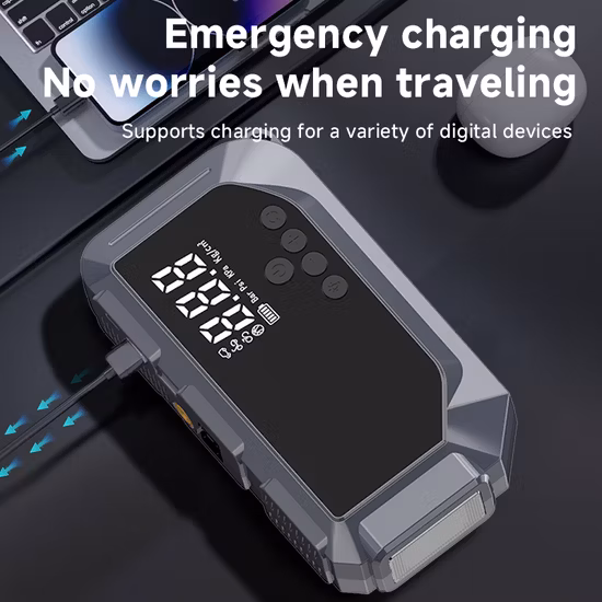 Démarreur portatif de saut de pompe de compresseur d'air